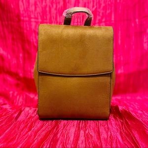 FOREVER 21 Faux Suede Tan Backpack